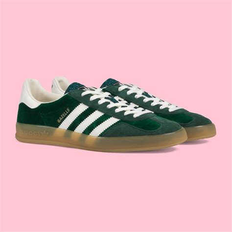 gucci green gazelles